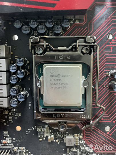 Комплект i7-6700k + Msi Z170