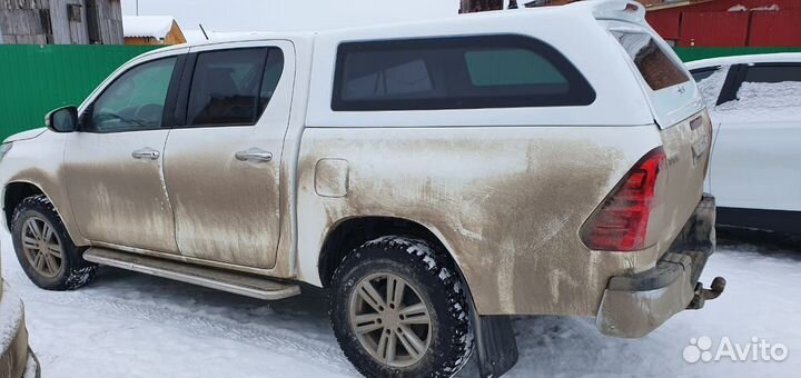 Кунг Скат4 в цвет для Toyota Hilux 2007 - н.в