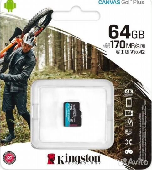 Новые microSD 32, 64, 128, 256 гб, гарантия 2 года