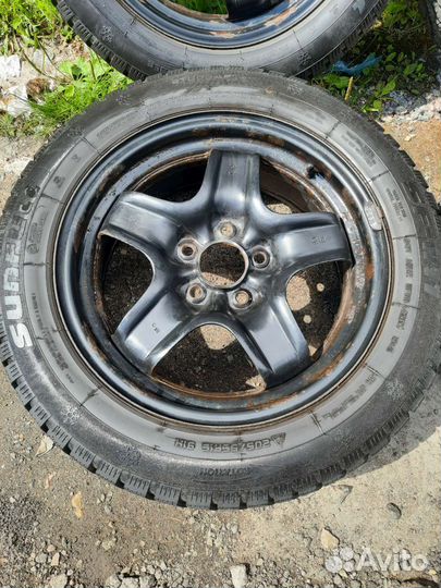 Opel Astra H R16 зимние колеса оригинал