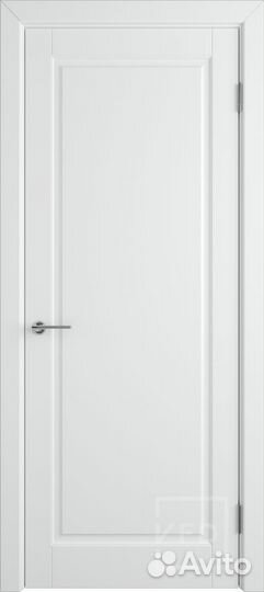 Двери межкомнатные белая эмаль