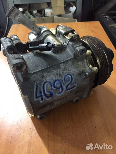 Компрессор кондиционера mitsubishi lancer 9 4g92