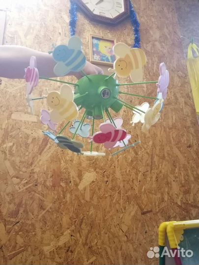 Люстра в детскую комнату