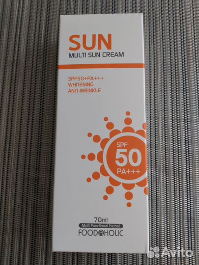 Солнцезащитный крем spf 50