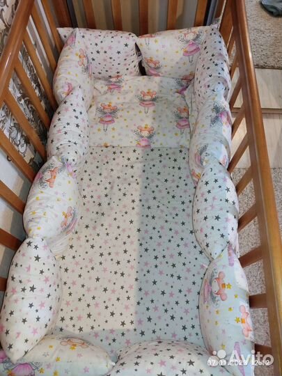 Комплект в детскую кроватку бортики