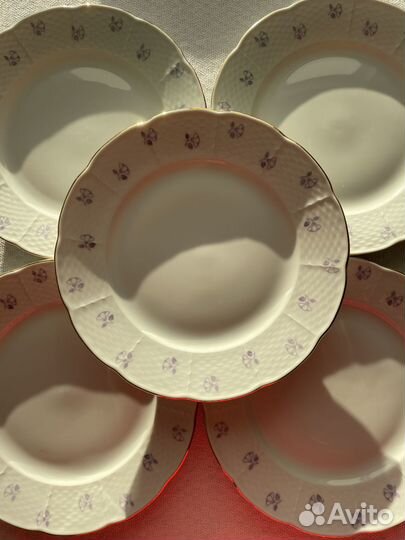 Тарелки чехословакия СССР винтаж