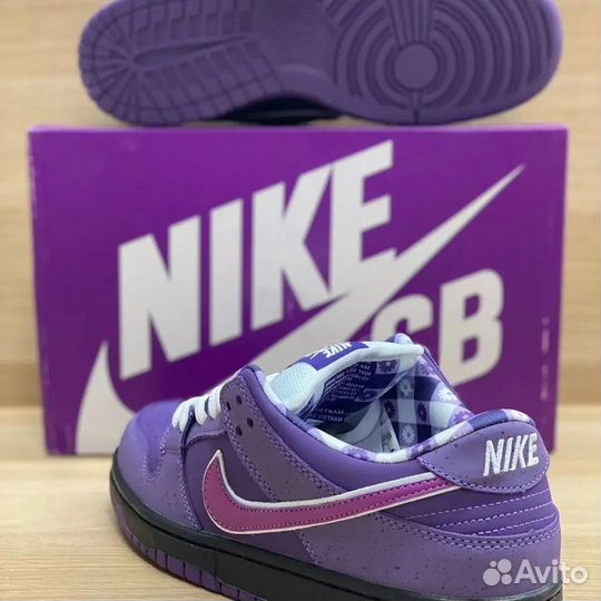 Nike sb dunk low purple lobster