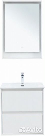 Мебель для ванной Aquanet Милан 60 белая