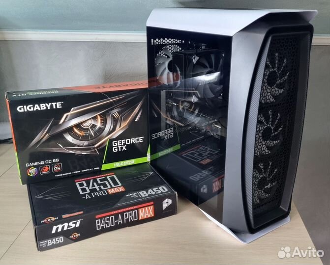 Игровой пк Ryzen 7 PRO 1700X/GTX 1660 super