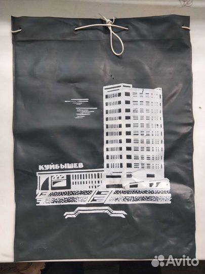 Винтаж сумка-пакет для сменной обуви и пр