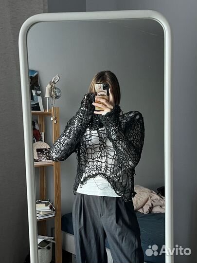 Свитер сетка