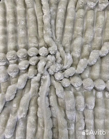 Плед фисташковый евро 200 на 220