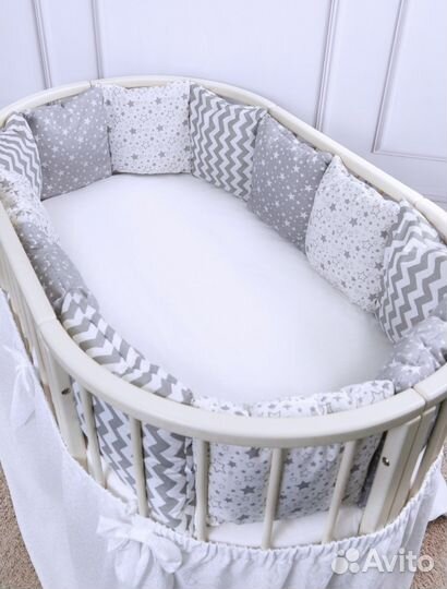 Бортики на кроватку