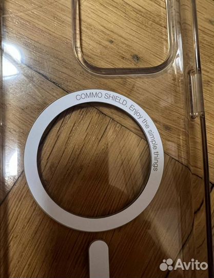 Чехол iPhone 15 pro max прозрачный Commo