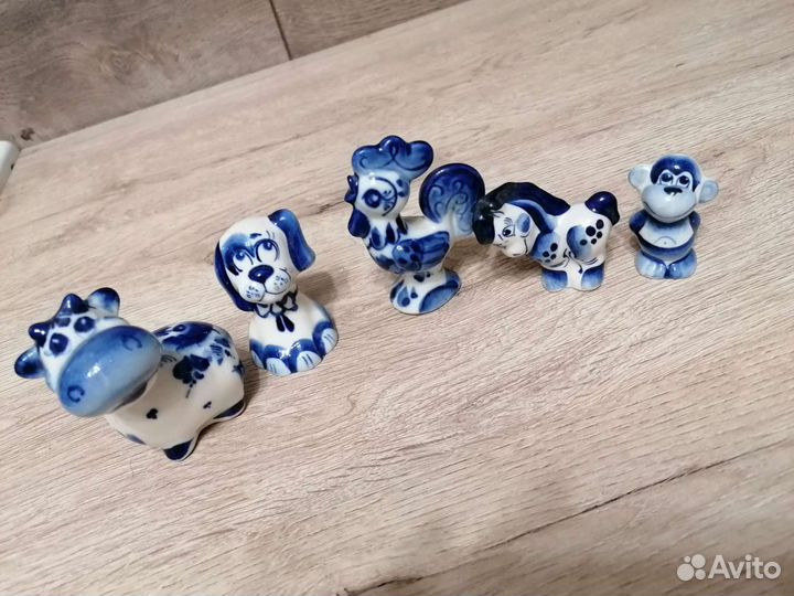 Фигурки гжель