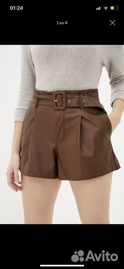 Кожаные шорты