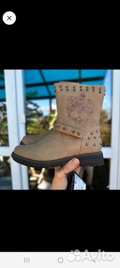 Сапожки демисезонные для девочки