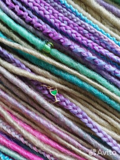 DE дреды и косы комплект новый