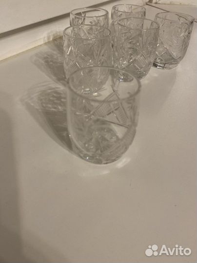 Хрустальные стопки