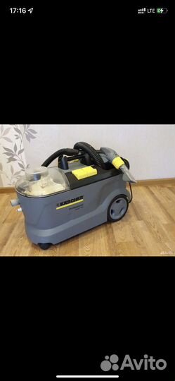 Аренда моющего пылесоса karcher