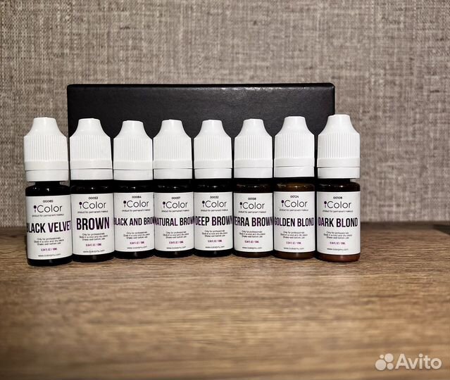 Пигменты для татуажа