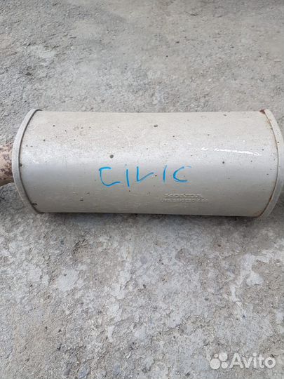 Глушитель на Honda Civic 5D