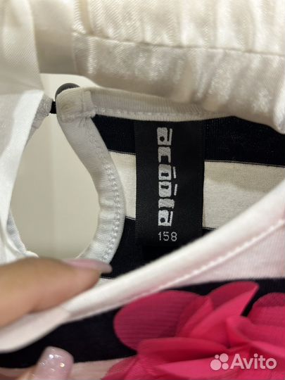 Платье для девочки акула