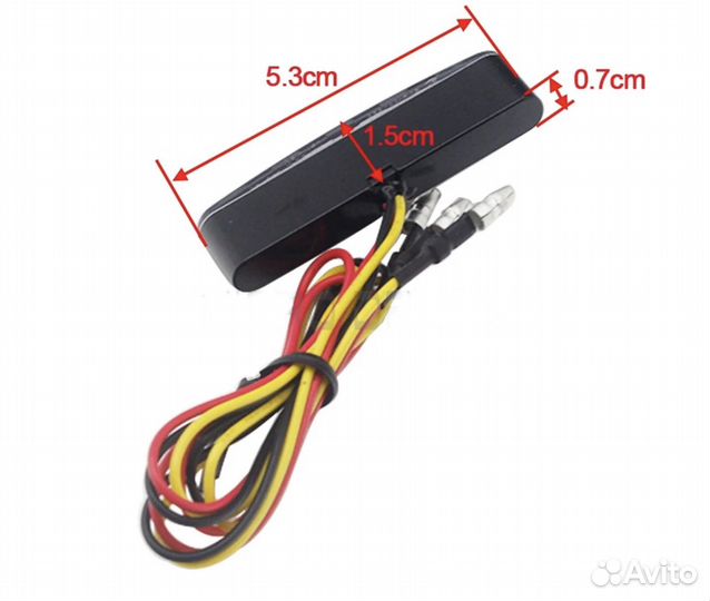 Кастомные мини поворотники и стоп сигнал