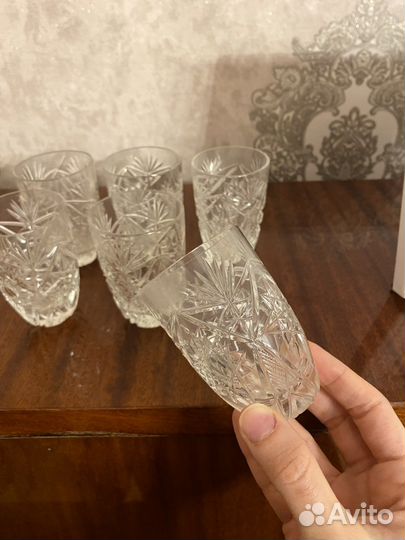 Стопки хрусталь