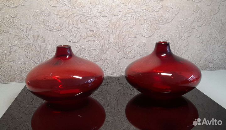 Ваза цветное стекло IKEA