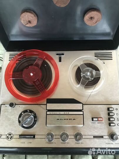 Магнитофон Астра-206, СССР, ретро, винтаж