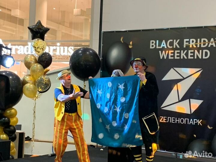 Аниматоры, клоуны, фокусники, артисты цирка