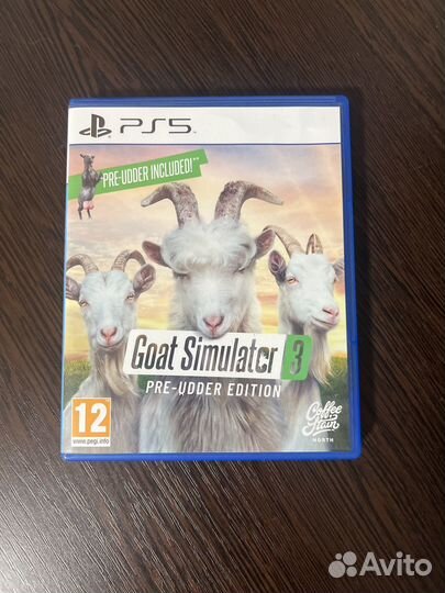 Игра диск goat simulator 3 ps5