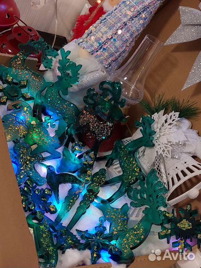 Новогодние грушки (ёлочные) серии 