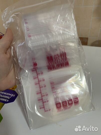 Пакеты для хранения грудного молока