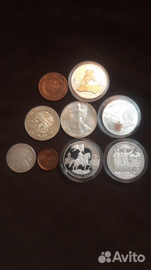 Серебряные монеты россии