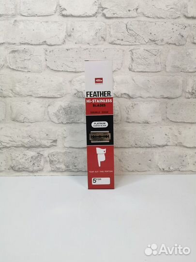 Блок лезвий Feather Platinum (100 шт)