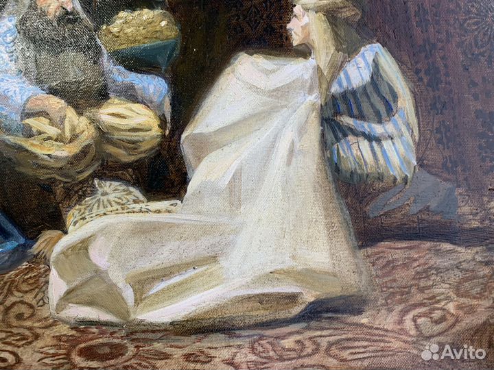 Картина маслом на холсте 