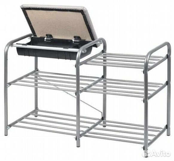 Этажерка с ящиком обувница Ника этл5 / Новая