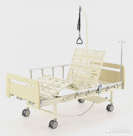 Медицинская кровать металическая с механизмом