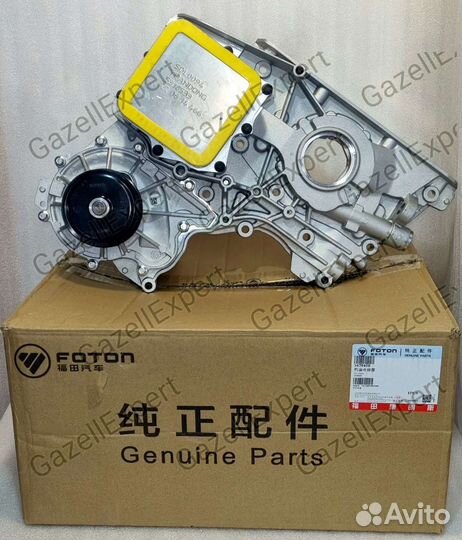 Передняя крышка двигателя Газель Cummins 2.8 Foton