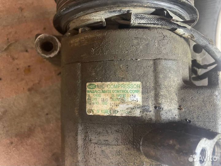 Компрессор кондиционера halla