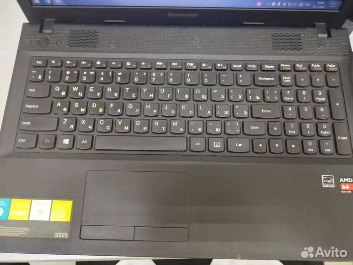 Ноутбук lenovo G505