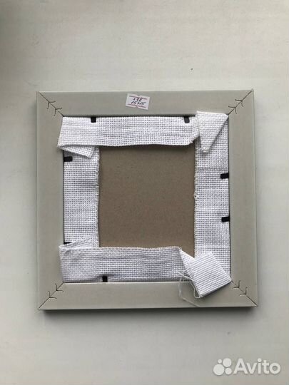 Картина, вышитая крестом Котенок