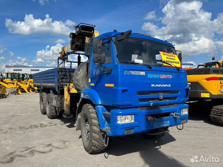 КамАЗ 43118-23011-50 с КМУ, 2017
