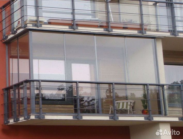 Пластиковый балкон пвх