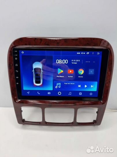 Штатная магнитола Teyes Mercedes W220