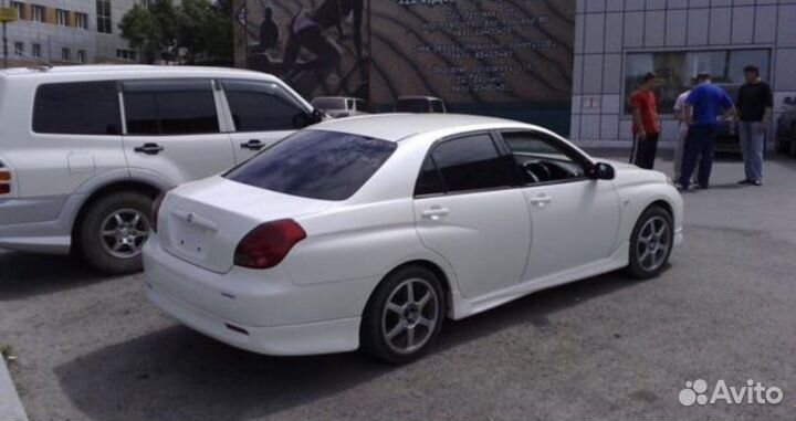 Toyota verossa пороги и задняя накладка