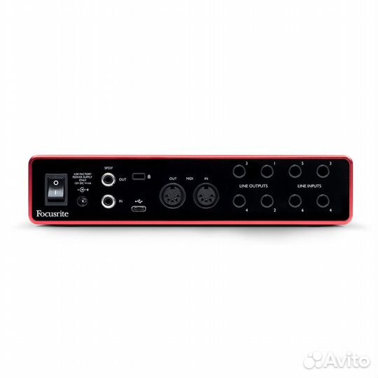 Звуковая карта focusrite Scarlett 8i6 3rd Gen