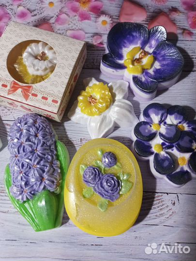 Мыло ручной работы на 8 марта